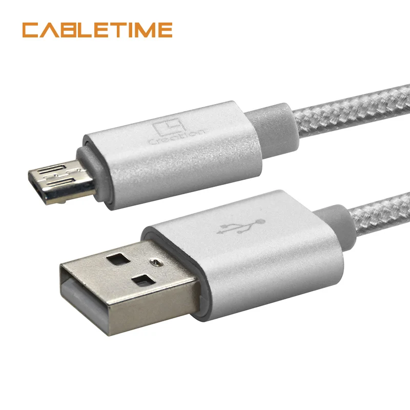 Cabletime Micro USB Cable 5Pin USB Cable Nylon Fast Charging Data Cable For Xiaomi Samsung Huawei USB Cable Android N050
Cabletime Micro USB Cable 5Pin USB Cable Nylon Fast Charging Data Cable For Xiaomi Samsung Huawei USB Cable Android N050