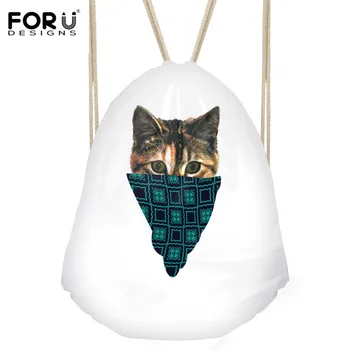 FORUDESIGNS Cute 3D Cat Print Backpack Student Girl School Backpack Casual Women Rucksack Drawstring Bag for Teenager Customizd
FORUDESIGNS Cute 3D Cat Print Backpack Student Girl School Backpack Casual Women Rucksack Drawstring Bag for Teenager Customizd