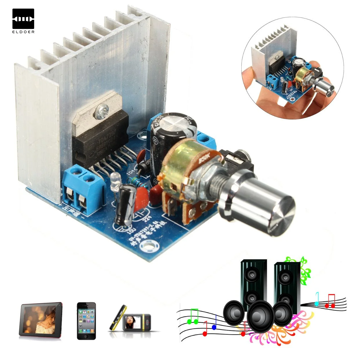 Hot Sale 1pc TDA7297 Version B 2*15W Digital For Audio Amplifier Board Dual-Channel AC/DC 12V
Hot Sale 1pc TDA7297 Version B 2*15W Digital For Audio Amplifier Board Dual-Channel AC/DC 12V