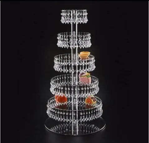 High-grade acrylic display stand Cake stand Perfume stand Acrylic Beads 4 5 6 7 Layer Wedding Cake Stand
High-grade acrylic display stand Cake stand Perfume stand Acrylic Beads 4 5 6 7 Layer Wedding Cake Stand
