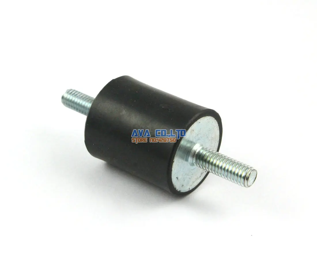 4 Pieces 25*30mm M6*17mm Double End Male Rubber Anti Vibration Mount Bobbin Isolator
4 Pieces 25*30mm M6*17mm Double End Male Rubber Anti Vibration Mount Bobbin Isolator