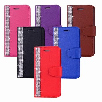Leather Wallet Case For Iphone XS MAX XR X 8 7 6 SE Touch 6 5 Galaxy S10 S10e Bling Diamond ID Card Slot Flip Cover Pouch 50PCS
Leather Wallet Case For Iphone XS MAX XR X 8 7 6 SE Touch 6 5 Galaxy S10 S10e Bling Diamond ID Card Slot Flip Cover Pouch 50PCS