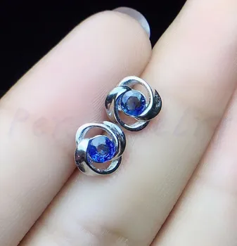 Real blue sapphire stud earring Free shipping Natural origin sapphire 925 sterling silver 0.35ct*2pcs gemstone #BR18102205
Real blue sapphire stud earring Free shipping Natural origin sapphire 925 sterling silver 0.35ct*2pcs gemstone #BR18102205
