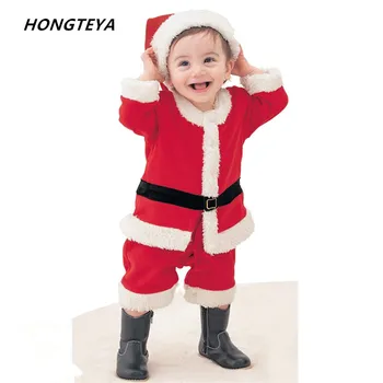 Christmas baby romper newborn boys and girls Festival Costume bebe fleece lining romper + hat suit infant New Year clothes
Christmas baby romper newborn boys and girls Festival Costume bebe fleece lining romper + hat suit infant New Year clothes