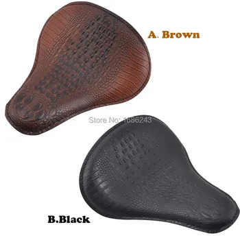 Motorcycle Retro Black/Brown Crocodile Leather Style Solo Seat Fits For Harley Chopper Bobber Custom
Motorcycle Retro Black/Brown Crocodile Leather Style Solo Seat Fits For Harley Chopper Bobber Custom