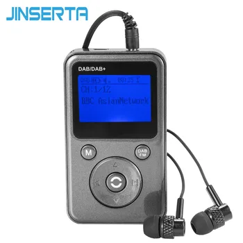 JINSERTA Pocket DAB/DAB+/FM Radio MP3 Player Professional LCD Digital Display DAB Receiver + Earphone USB Charging Cable
JINSERTA Pocket DAB/DAB+/FM Radio MP3 Player Professional LCD Digital Display DAB Receiver + Earphone USB Charging Cable