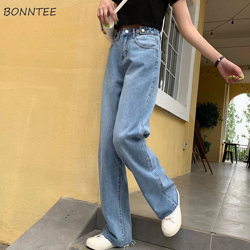 Jeans Women Spring Summer Trendy Korean Style All-match Simple Streetwear High Waist Ulzzang Soft Loose Womens Trousers Chic
Jeans Women Spring Summer Trendy Korean Style All-match Simple Streetwear High Waist Ulzzang Soft Loose Womens Trousers Chic