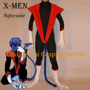 Free Shipping DHL X- Men Nightcrawler Kurt Wagner Superhero Costume Black&Red Lycra Spandex Catsuit Halloween Cosplay Costume
Free Shipping DHL X- Men Nightcrawler Kurt Wagner Superhero Costume Black&Red Lycra Spandex Catsuit Halloween Cosplay Costume