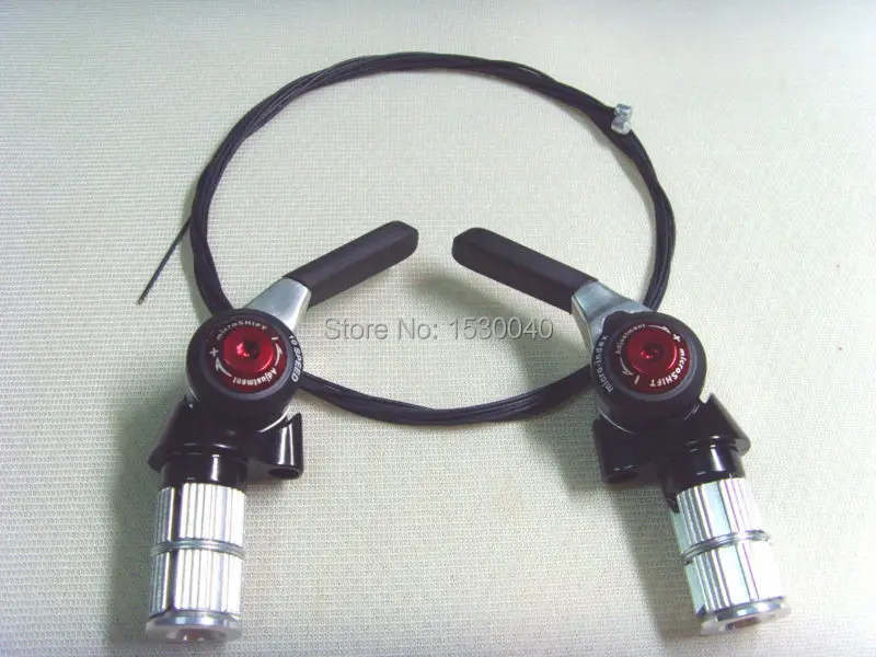 New 2015 microSHIFT TT Bar End Shifter BS-A10 2 / 3 x 10 Speed Derailleur Compatible for Shimano Road Bike Group Set
New 2015 microSHIFT TT Bar End Shifter BS-A10 2 / 3 x 10 Speed Derailleur Compatible for Shimano Road Bike Group Set