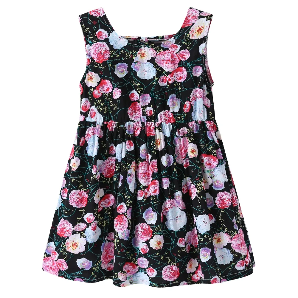 Dress for Girl 2018 Summer Kids Clothing Cotton Boho Flower Floral Printed Sleeveless Lace Up Princess Dress Vest Dresses Girls
Dress for Girl 2018 Summer Kids Clothing Cotton Boho Flower Floral Printed Sleeveless Lace Up Princess Dress Vest Dresses Girls