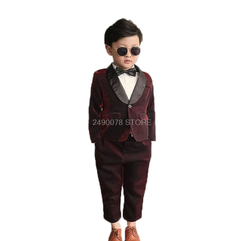 Flower Boys Tuxedo Suit Children Wedding Set Girls stage Host Piano Performance Party Costume Kids Blazer Jakcet Pant 2Ps Outfit
Flower Boys Tuxedo Suit Children Wedding Set Girls stage Host Piano Performance Party Costume Kids Blazer Jakcet Pant 2Ps Outfit