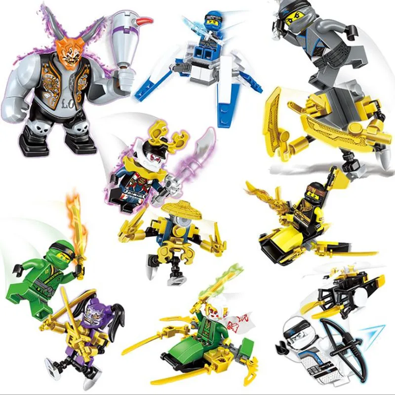 8pcs/lot Legoings Ninjago Building Blocks Toys Boys Assembled Phantom Ninja Plastic Block Toys Christmas Gift
8pcs/lot Legoings Ninjago Building Blocks Toys Boys Assembled Phantom Ninja Plastic Block Toys Christmas Gift