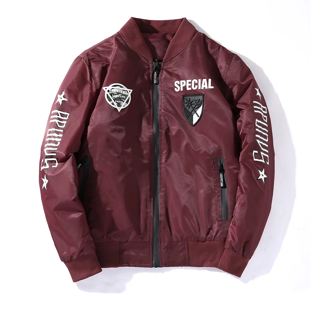 Brand 2017 Bomber Jackets Men Coat Army Military Spring Autumn Casual Outerwear Coat Male Slim Fit Fashion Air Force Flying
Brand 2017 Bomber Jackets Men Coat Army Military Spring Autumn Casual Outerwear Coat Male Slim Fit Fashion Air Force Flying