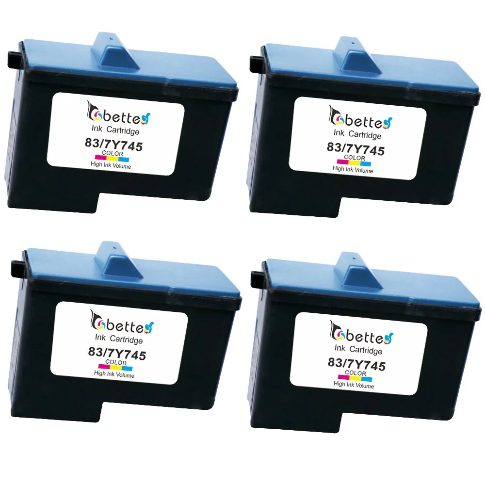 4PK,Ink Cartridge for Lexmark 83 / Dell 7Y745 Printer X5100 X5150 X5190 X5200 X6100 X6150 X6170 X6190 X65 Z55 Z65 A960 A962 A964
4PK,Ink Cartridge for Lexmark 83 / Dell 7Y745 Printer X5100 X5150 X5190 X5200 X6100 X6150 X6170 X6190 X65 Z55 Z65 A960 A962 A964