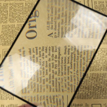 180X120mm X3 Book Page Magnification Convenient A5 Flat PVC Magnifier Sheet Magnifying Reading Glass Lens
180X120mm X3 Book Page Magnification Convenient A5 Flat PVC Magnifier Sheet Magnifying Reading Glass Lens