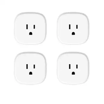 Smart WiFi Plug, Alexa & Google Assistant & IFTTT & SmartThings, App Remote Control Meross MSS210/MSS310 (4 Pack)
Smart WiFi Plug, Alexa & Google Assistant & IFTTT & SmartThings, App Remote Control Meross MSS210/MSS310 (4 Pack)