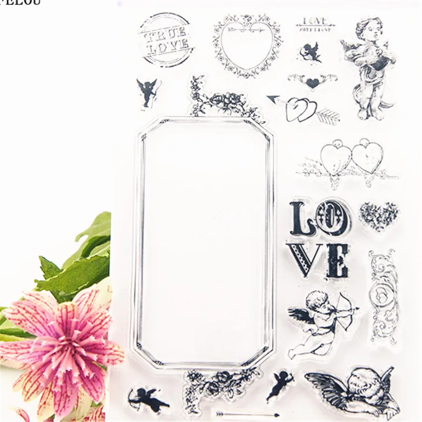 PANFELOU Cupid's palace Transparent Clear Silicone Stamp/Seal DIY scrapbooking/photo album Decorative clear stamp sheets
PANFELOU Cupid's palace Transparent Clear Silicone Stamp/Seal DIY scrapbooking/photo album Decorative clear stamp sheets