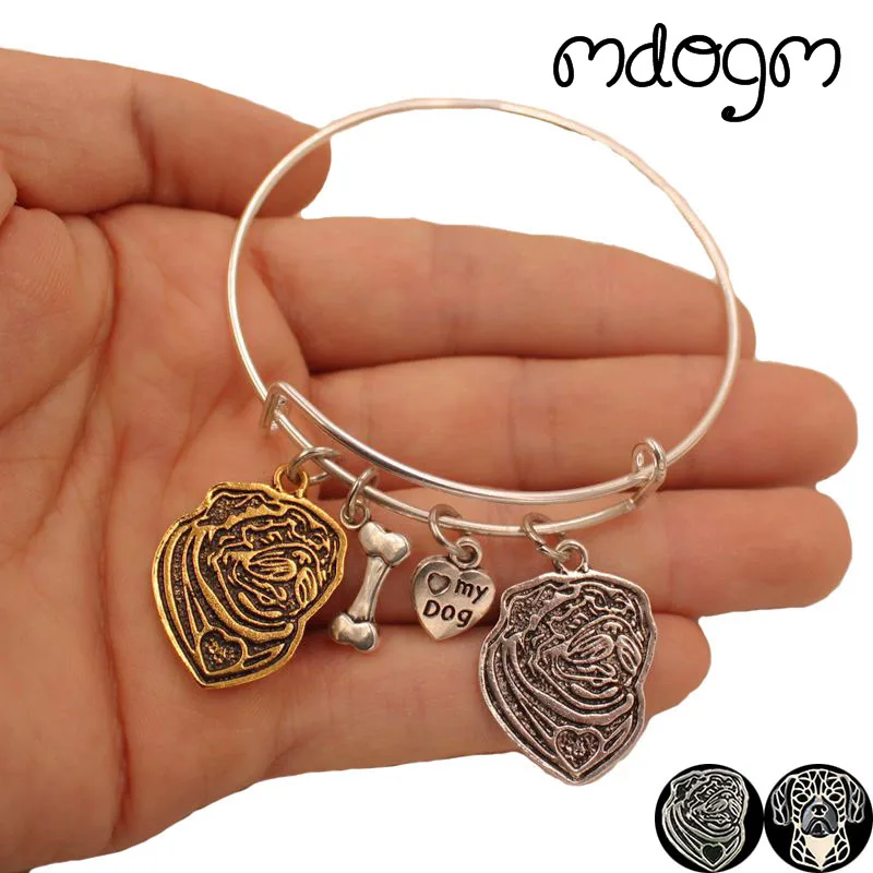2019 Hot Sale Animal Bracelet Bangles Pug Dog Love Alloy Metal Men Women Cute Fashion Male Female Girls Jewelry Gift S143
2019 Hot Sale Animal Bracelet Bangles Pug Dog Love Alloy Metal Men Women Cute Fashion Male Female Girls Jewelry Gift S143