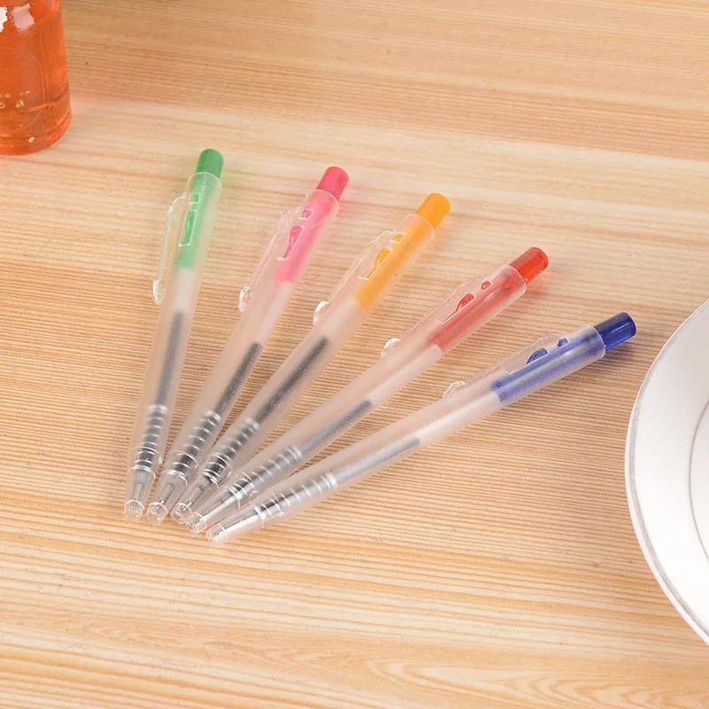 5 pcs/lot Mini Cute Kawaii Transparent Plastic Ball Point Pen Ballpens For Writing Office School Supplies Student 3340
5 pcs/lot Mini Cute Kawaii Transparent Plastic Ball Point Pen Ballpens For Writing Office School Supplies Student 3340