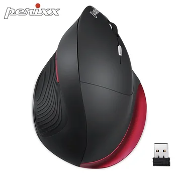 German Perixx PERIMICE 718R Ergonomic Vertical 2.4G USB Wireless Optical Mouse Programmable Desktop Notebook Mouse
German Perixx PERIMICE 718R Ergonomic Vertical 2.4G USB Wireless Optical Mouse Programmable Desktop Notebook Mouse