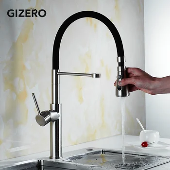 Brush Kitchen Faucet Pull Down Mixer Chrome Brass White Painted Single Handle Deck Mounted Cold and Hot Kitchen Mixer Taps ZR723
Brush Kitchen Faucet Pull Down Mixer Chrome Brass White Painted Single Handle Deck Mounted Cold and Hot Kitchen Mixer Taps ZR723