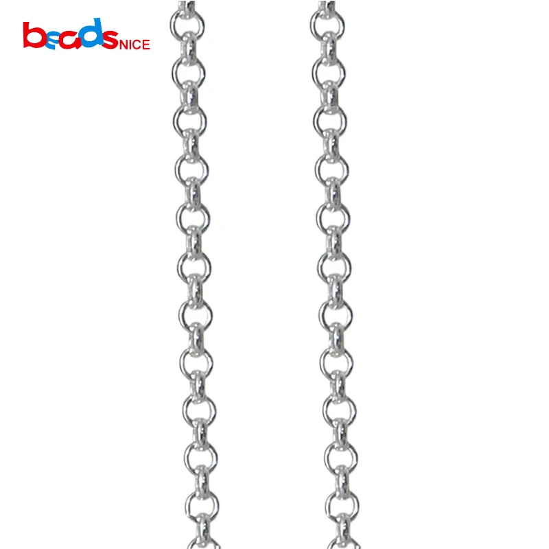 Цепочка из серебра 925 пробы Beadsnice, сделайте милое ожерелье, ID36388, объемная цепь
Цепочка из серебра 925 пробы Beadsnice, сделайте милое ожерелье, ID36388, объемная цепь