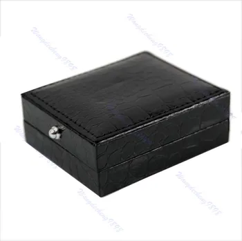 1PC Black Faux Leather Cufflinks Box Gift Storage Case Display Cuff Holder New
1PC Black Faux Leather Cufflinks Box Gift Storage Case Display Cuff Holder New