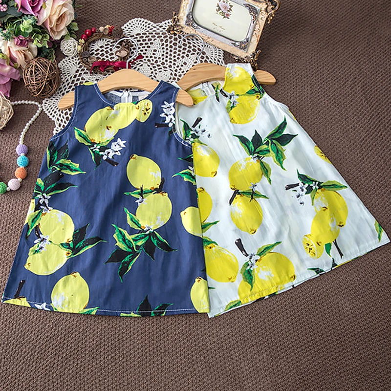 New Hot Toddler Kids Baby Girl Dress Fruit Print Sleeveless Princess Girls Summer Dress Zipper Back Kids Casual Outfit Clothes
New Hot Toddler Kids Baby Girl Dress Fruit Print Sleeveless Princess Girls Summer Dress Zipper Back Kids Casual Outfit Clothes