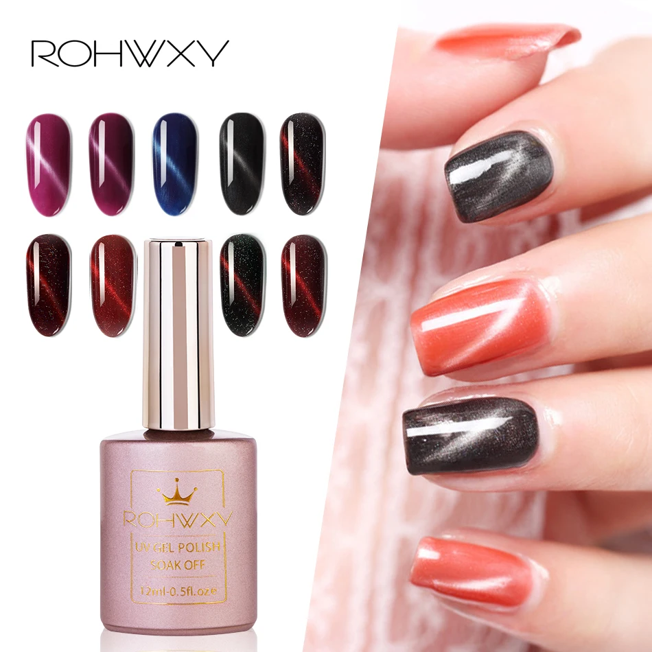 ROHWXY Cat Eye UV Gel Nail Polish 32 Colors Glitter Nail Art Gel Manicure Soak Off Semi Permanent Varnish Magnetic Gel Lacquer
ROHWXY Cat Eye UV Gel Nail Polish 32 Colors Glitter Nail Art Gel Manicure Soak Off Semi Permanent Varnish Magnetic Gel Lacquer