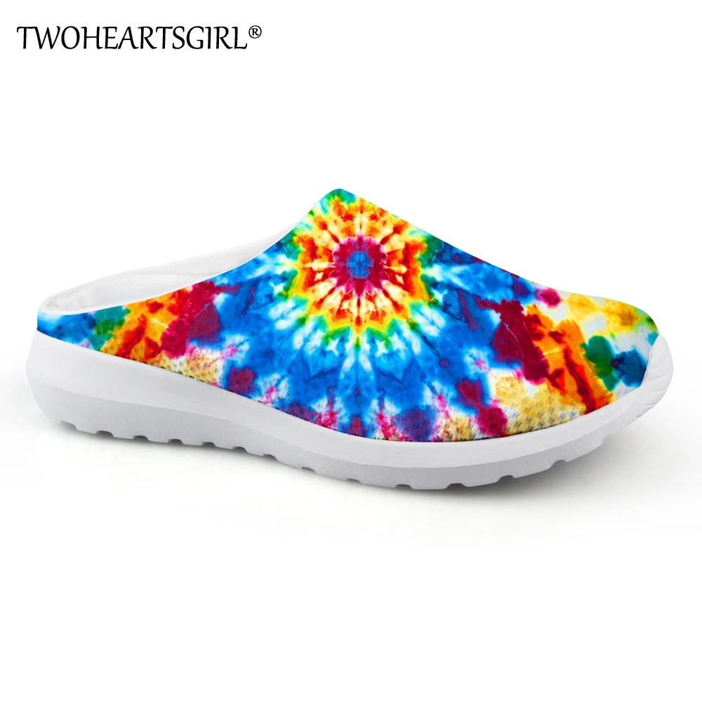 Twoheartsgirl Rainbow Color Design Women's Summer Sandals Cool Female Slip-on Beach Sandals Casual Lady Breathable Mesh Slippers
Twoheartsgirl Rainbow Color Design Women's Summer Sandals Cool Female Slip-on Beach Sandals Casual Lady Breathable Mesh Slippers