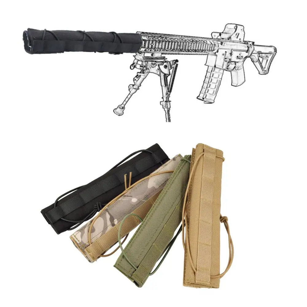 Tactical 500D Nylon 8.5"22cm Suppressor Mirage Heat Silencer Cover Quick Release Airsoft shield Sleeve Muffler Baffler Protector
Tactical 500D Nylon 8.5"22cm Suppressor Mirage Heat Silencer Cover Quick Release Airsoft shield Sleeve Muffler Baffler Protector