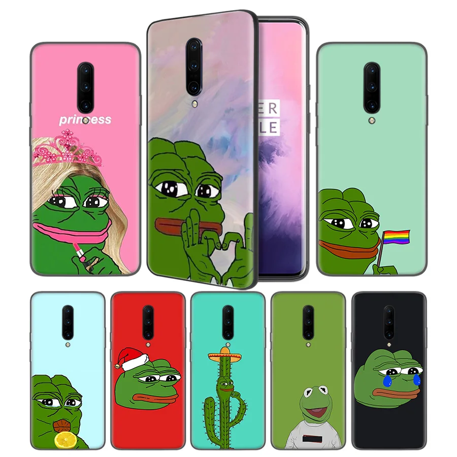Pepe Funny Frog Soft Black Silicone Case Cover for OnePlus 6 6T 7 Pro 5G Ultra-thin TPU Phone Back Protective
Pepe Funny Frog Soft Black Silicone Case Cover for OnePlus 6 6T 7 Pro 5G Ultra-thin TPU Phone Back Protective