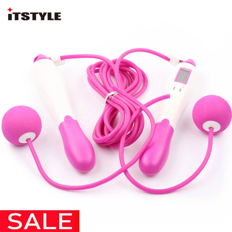 Jump Rope Wired and Wireless with ball Bodybuilding Fitness Digital Calories Counter Skipping Rope Without battery
Jump Rope Wired and Wireless with ball Bodybuilding Fitness Digital Calories Counter Skipping Rope Without battery