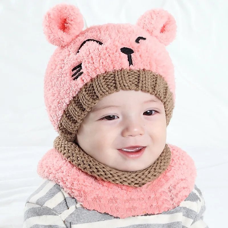 MOLIXINYU 2Pcs/lot Toddler Infant Baby Girls Boys Warm Hat Scarf Set Kids Winter Hat Scarf Ear Knitted Baby Hat For Boys Girls
MOLIXINYU 2Pcs/lot Toddler Infant Baby Girls Boys Warm Hat Scarf Set Kids Winter Hat Scarf Ear Knitted Baby Hat For Boys Girls