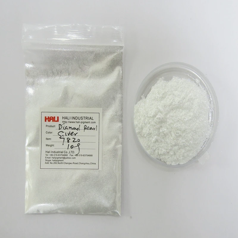 Diamond pearl pigment, pearlescent pigment,mica powder,1lot=10g,item:7820,color:silver,particle size:50-200um;free shipping....
Diamond pearl pigment, pearlescent pigment,mica powder,1lot=10g,item:7820,color:silver,particle size:50-200um;free shipping....