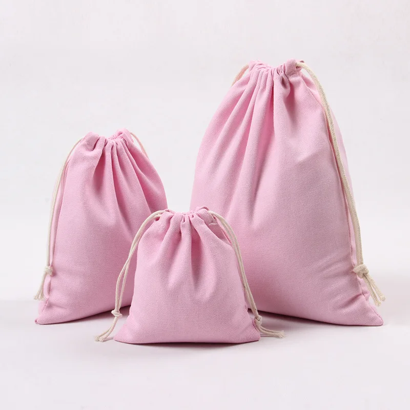 Pink Drawstring Canvas Bag Gift Candy Tea Jewelry Organizer Makeup Cosmetic Coins keys Bags BB327
Pink Drawstring Canvas Bag Gift Candy Tea Jewelry Organizer Makeup Cosmetic Coins keys Bags BB327