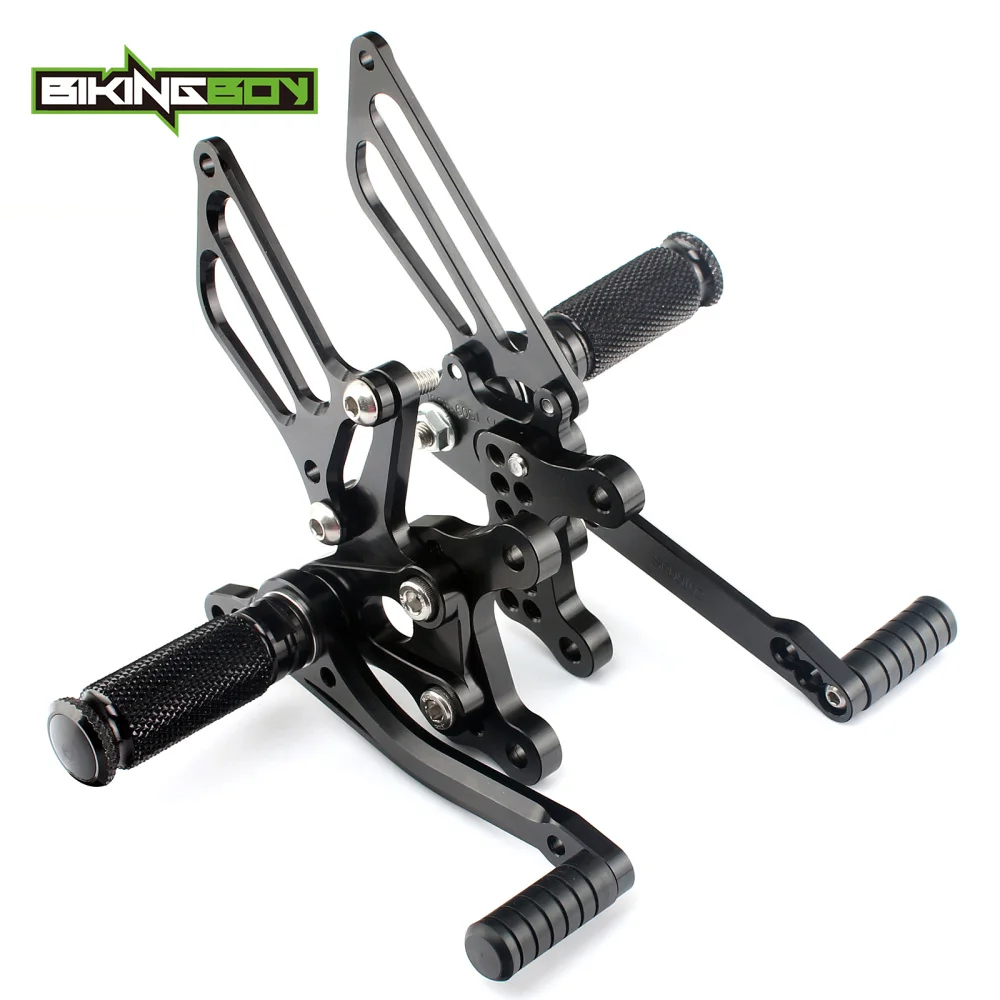 BIKINGBOY Adjustbale Aluminum Alloy Rearsets Footpegs Rear Set Footrests For TRIUMPH Speed Triple T509 T595 955i 2001-2010 01-10
BIKINGBOY Adjustbale Aluminum Alloy Rearsets Footpegs Rear Set Footrests For TRIUMPH Speed Triple T509 T595 955i 2001-2010 01-10