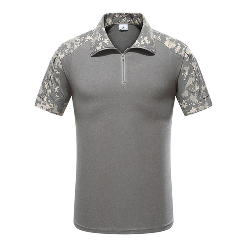 Summer Outdoor Men S Sports Hunting Hiking Camouflage Short Sleeve Shirt Tops Tactical Army Military Combat Training T-Shirt Top
Summer Outdoor Men S Sports Hunting Hiking Camouflage Short Sleeve Shirt Tops Tactical Army Military Combat Training T-Shirt Top