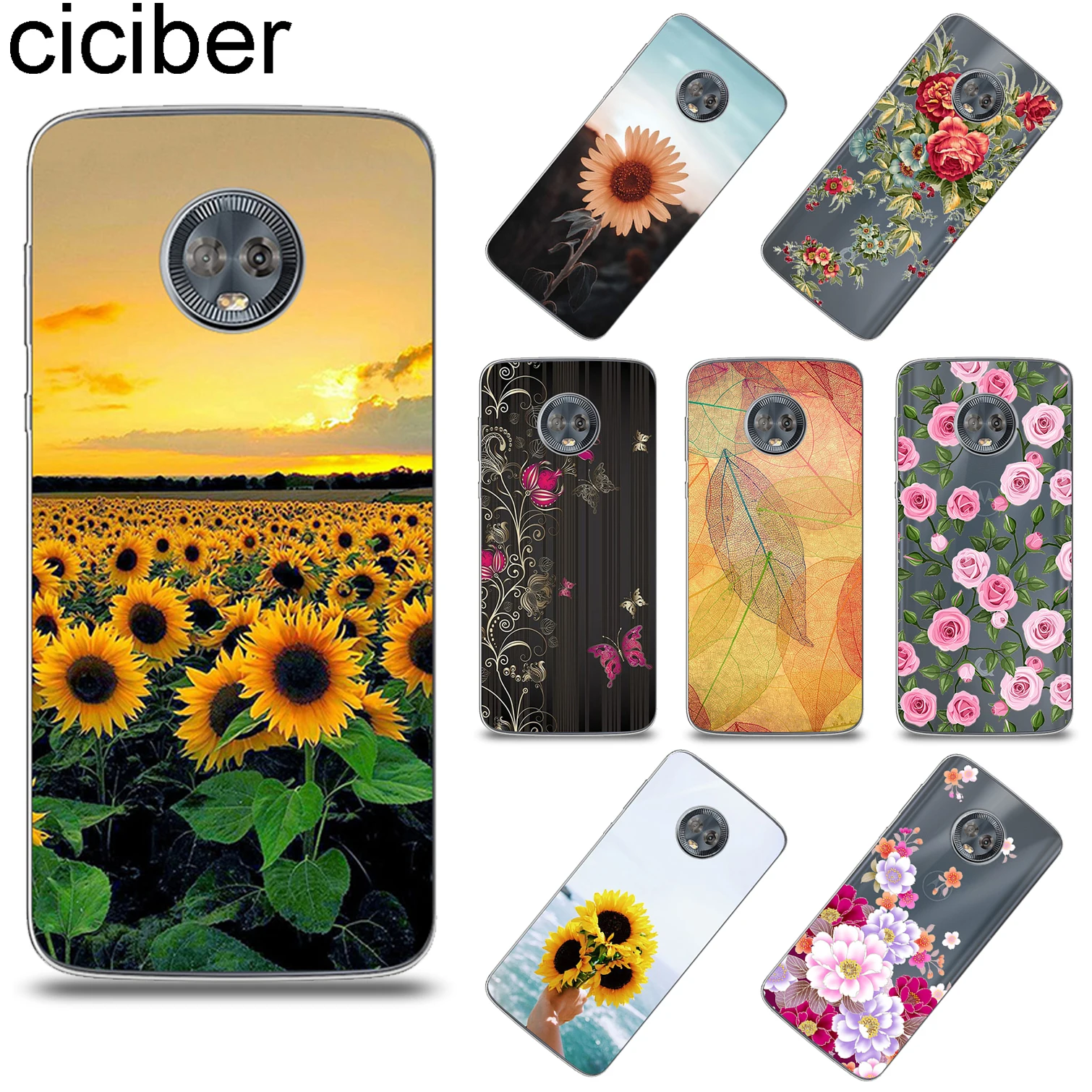 ciciber Daisy Deciduous Butterfly For Motorola Moto G6 G5 G5S E5 E4 C Z2 Z3 ONE P30 G4 Plus Play Power M X4 Soft TPU Phone Cases
ciciber Daisy Deciduous Butterfly For Motorola Moto G6 G5 G5S E5 E4 C Z2 Z3 ONE P30 G4 Plus Play Power M X4 Soft TPU Phone Cases