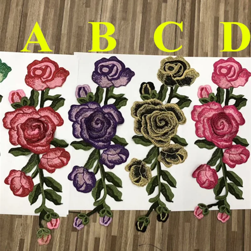 Dyed yarn polyester embroidery 34cm*11cm guipure flower patch,embroidery flora applique,8 colors available,HFXP-171217G
Dyed yarn polyester embroidery 34cm*11cm guipure flower patch,embroidery flora applique,8 colors available,HFXP-171217G