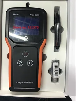 Air quality monitor PM2.5 monitor laser PM2.5 detector SDL301 gas analyzer gas detector Dust particle counter
Air quality monitor PM2.5 monitor laser PM2.5 detector SDL301 gas analyzer gas detector Dust particle counter