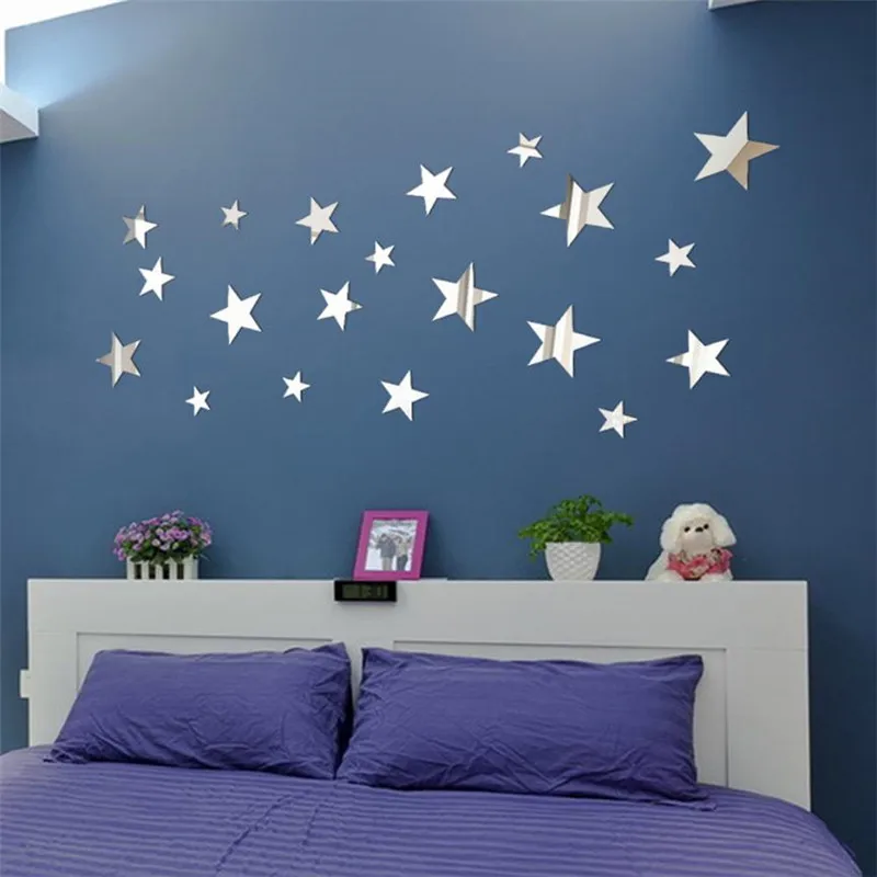 20PCS DIY Star Art Mirror Wall Sticker Acrylic wall stickers for living room bedroom Stickers muraux Adesivos de parede july31
20PCS DIY Star Art Mirror Wall Sticker Acrylic wall stickers for living room bedroom Stickers muraux Adesivos de parede july31
