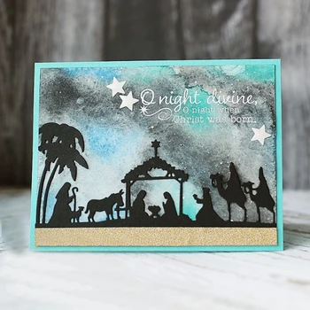 Nativity Metal Cutting Dies New Stencils for DIY Scrapbooking Paper Cards Craft Making Craft Fun Decoration Christmas
Nativity Metal Cutting Dies New Stencils for DIY Scrapbooking Paper Cards Craft Making Craft Fun Decoration Christmas