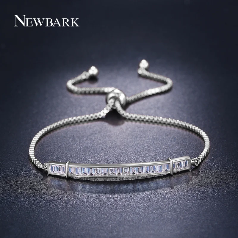 Newbark Simple OL Style Bracelet Paved Cubic Zirconia Charm Bracelets & Bangles Rose Gold Color Jewelry For Women Wedding Gift
Newbark Simple OL Style Bracelet Paved Cubic Zirconia Charm Bracelets & Bangles Rose Gold Color Jewelry For Women Wedding Gift