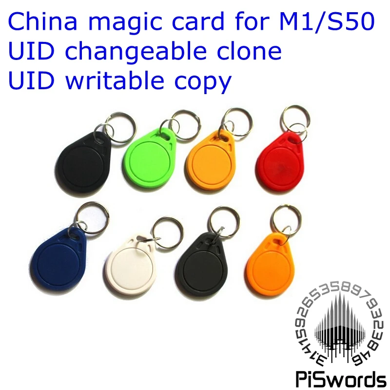 5pcs/lot china magic card uid changeable writable M1 S50 Writable 13.56MHz RFID IC Key Tags Keyfobs S50 Access Control System
5pcs/lot china magic card uid changeable writable M1 S50 Writable 13.56MHz RFID IC Key Tags Keyfobs S50 Access Control System