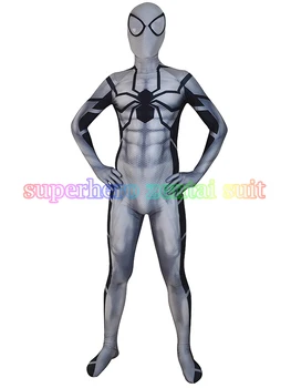 Newest spiderman costume 3D Printing Sapndex black white spider-man superhero costumes cosplay zentai suit Free Shipping
Newest spiderman costume 3D Printing Sapndex black white spider-man superhero costumes cosplay zentai suit Free Shipping