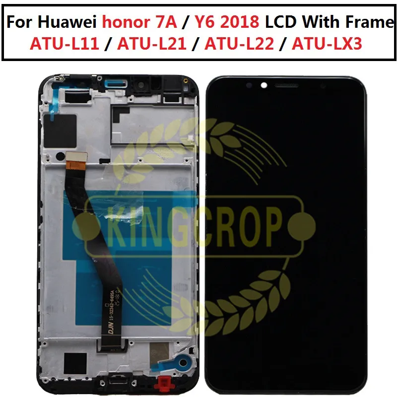 huawei honor 7A Y6 2018 lcd with frame