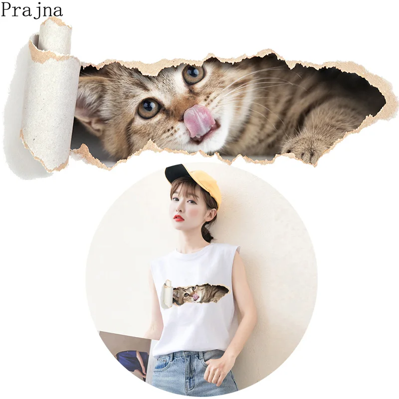 Prajna New Fashion 3D Cat Patch PVC Heat Transfer Patch DIY Badge Applique Animal Ironing Sticker Transfers For Clothes Garment
Prajna New Fashion 3D Cat Patch PVC Heat Transfer Patch DIY Badge Applique Animal Ironing Sticker Transfers For Clothes Garment