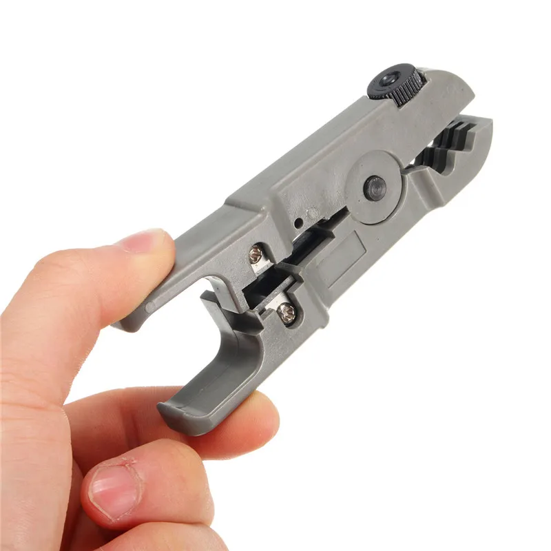 1PC MIni Pliers Universal Rotary Coax Coaxial UTP/STP Cable Wire Cutter Stripping Tool Stripper New Arrival