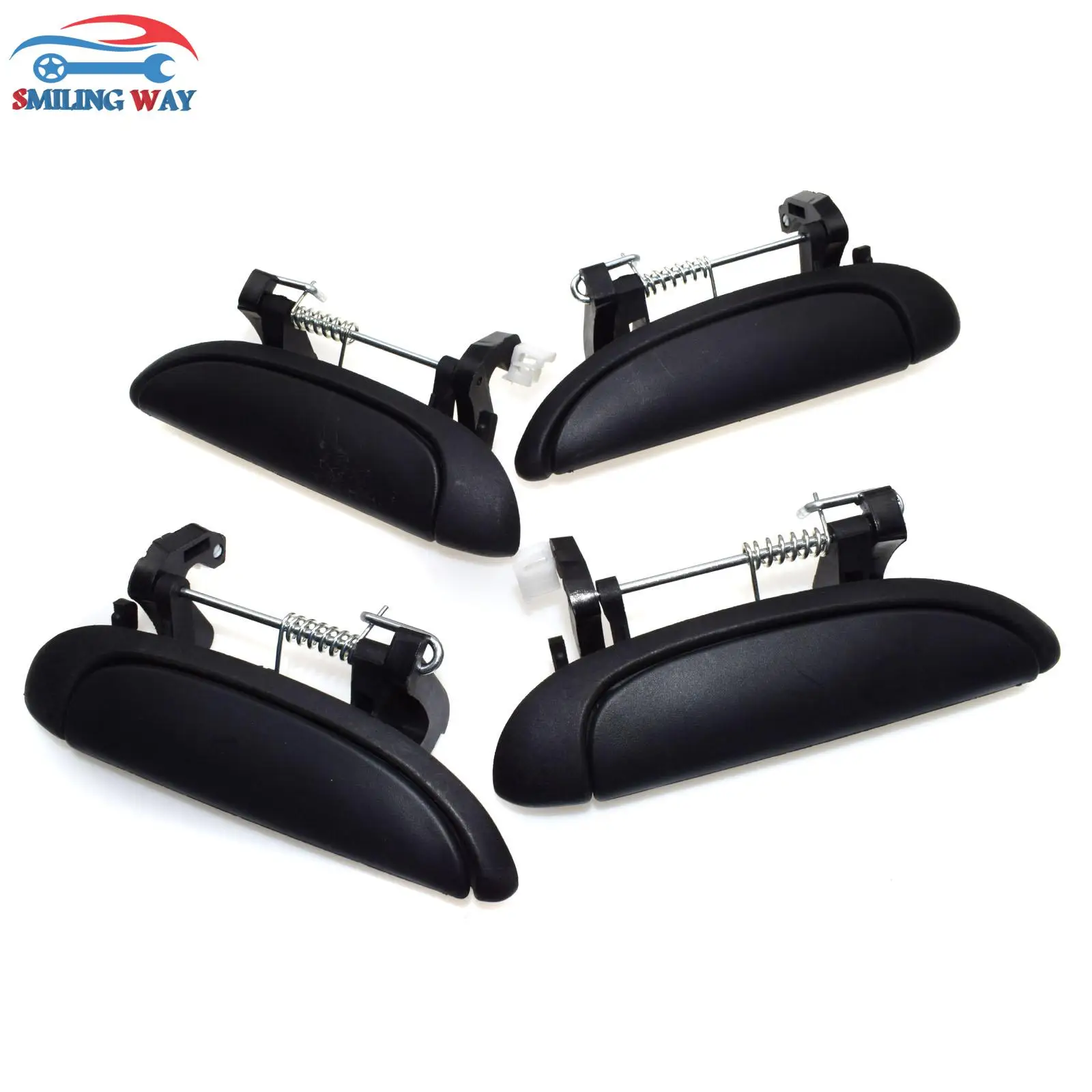 SMILING WAY# 4pcs Outside Door Handle Front Rear Left Right For Renault Clio II , Scenic I, Megane I, Logan Sandero
SMILING WAY# 4pcs Outside Door Handle Front Rear Left Right For Renault Clio II , Scenic I, Megane I, Logan Sandero